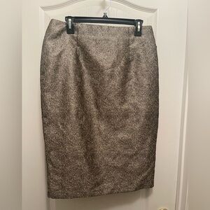 Worthington metallic pencils skirt